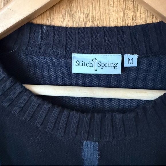 STITCH SPRING • Anime Knit Armband Sweater - Unisex M - Picture 5 of 16